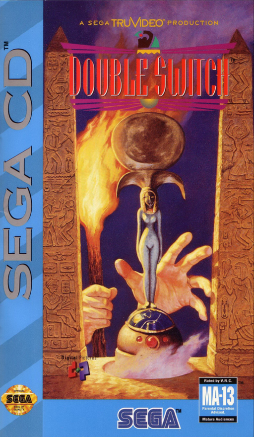 Double Switch (USA) Sega CD Game Cover